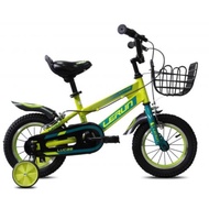 [Ready stock] budak basikal brand LERUN 12” LUCAS (green)