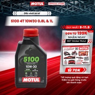 Dầu nhớt xe máy MOTUL 5100 4T 10W30 0.8L & 1L