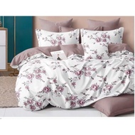 7 in 1 QUEEN/KING SIZE BED SHEET BEDDING SET WITH COMFORTER