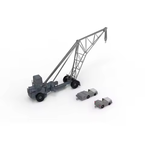 Yao's Studio LY251 1/200 1/350 1/700 3D Printed Resin Model Kit Towing Vehicle For Forrestal Class A