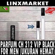 ORIGINAL CH 212 VIP BLACK MEN (EDP) - UKURAN HEMAT -