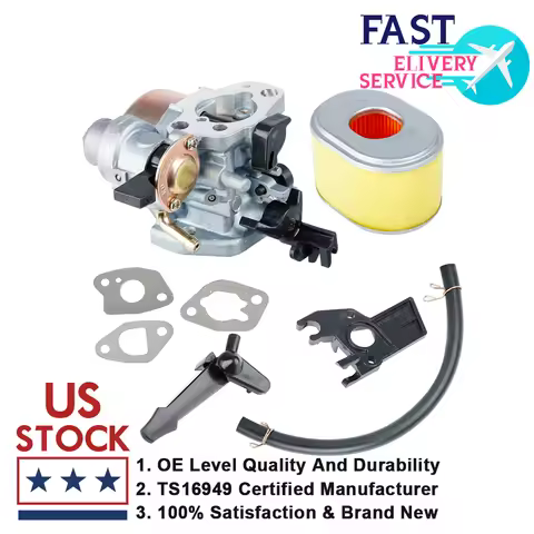 High Performance Carburetor w/ Air Filter Fit For Honda GX160 GX140 GX200 5.0/5.5/6.5HP 16100-ZH8-W6