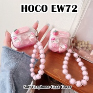 【Hot sale】For HOCO EW72 Case Casing Soft Silicone DIY Cute Styling Earphone Case Cover