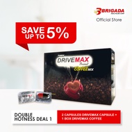 DOUBLE HOTNESS DEAL: 2 Capsules  Drivemax Herbal Capsule+ 1 box Drivemax Coffee
