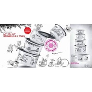 TUPPERWARE LIMITED RELEASE LAT One Touch Print Series (4pcs + Gift Box)