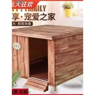 Outdoor Dog House Dog House Dog Cage Rainproof Dog House Cabin Dog House Keeping Warm Large Dog Cat 