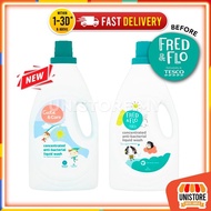 Exclusive 2L Tesco Fred   Flo Lotus's Cute   Care Concentrated Anti-Bacterial Liquid Wash Nappikleen anaku baby cloth detergent