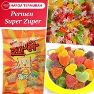 Super Zuper Candy, Old-School Candy, 90s Sour Candy, Fruit Flavored Candy, Unique Old-School Candy, 