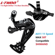 LTWOO AX11 1x11 Speed Groupset Trigger Shift + Rear Derailleur SGS for MTB 42T 46T 50T 52T 11v Switch Compatible SHIMANO sram