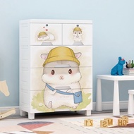 Storage Cabinet Home Drawer Storage Cabinet Baby Clothing Toy Storage Organizer Cabinet