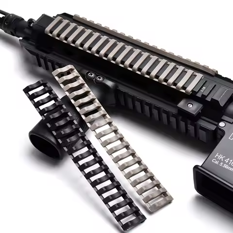 Tactical Ladder 17 Slots Rail Covers Set for 20mm Picatinny Rail Airsoft Gun Accessories For AR15 M4