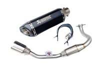 ชุดท่อ HONDA ADV150 ท่อแต่ง Honda Adv150+ปลายท่อ AK 14 นิ้วมีจุกลดเสียง