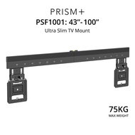 PRISM+ TV Ultra Slim Fit Wall Mount | 75" to 100" PSF1001 Ultra Slim Fit Mounting [Installation]