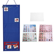 Visual Schedule for Kids Daily Routine Chart with 70 Cards Calendar Pocket Autism Learning Behaviora