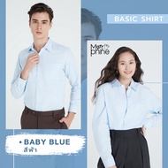 🔥เสื้อเชิ้ตคอปกทำงานแขนยาว (10สี) - รุ่น Basic | Morphine shirt เสื้อเชิ้ตชาย เสื้อเชิ้ตหญิง เสื้อเช