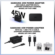 Suitable for Samsung EP-T4511 45W British Standard uk Original Fast Charger S22/S23/S24/S25/S26+Ultr