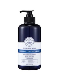 Dr.SEED - Dr.SEED - 生長天然洗髮露（爽身粉香) ｜無矽｜柔順光澤｜預防脫髮｜舒敏 濕疹適用｜洗頭水｜500ml