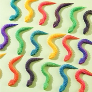 Multicolor Simulation 3D Printed Snake Model Toy, 3D Printed Jointed Snake - Children's Play