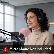 WILI Durability Studio Mic Windscreen Protector Reduces Wind Noise for AM8 Mic