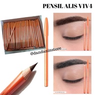 HITAM MATA Drawing Eyebrow Pencil V1v4 Davis Brown and Black Original Facial Eye Cosmetics