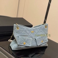 Preferred❤ 25k Underarm Bag Chain Bag Genuine Leather Bag Fashion Crossbody Bag Handbag Bag Female B