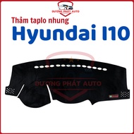 Hyundai Grand I10 2021- 2023 velvet taplo carpet