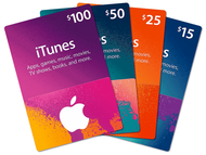บัตร App Store iTunes Gift Card USD (for US Account)