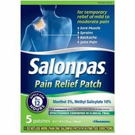 Salonpas Pain Relief Patch (5 Patches x 7cm x 10cm)