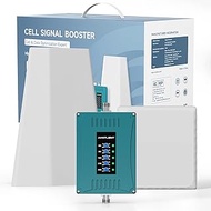 Cell Phone Signal Booster &amp; Office | High Gain Antenna | Boosts Signals for All Carriers - Singtel, StarHub, M1 | Covers Band 1, 3, 7, 8 and 20