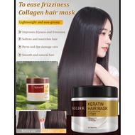 【Collagen hair mask】Anti-dry hair mask/Keratin Hair Treatment /Repair and Nourish Hair Treatment100g