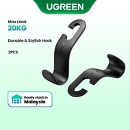 UGREEN 2 Pcs Car Back Seat Headrest Hanger Hooks
