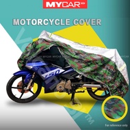 cushion ✻Motor cover set waterproof canvas sarung kain tutup balut moto alas motorsikal bicycle cove