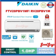 Daikin FTV28PBV1MF9 / RV28PBV1M9 R32 1HP WIFI Air Conditioner Gin-ION Filter Standard Non Inverter (FTV28PB / RV28PB)