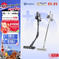 Simplus Vacuum Cleaner 24000Pa Dust Mite Remover Suction 100000rpm Brushless Motor Cordless Lightwei