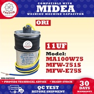 MFW-E75S / MA100W75 MFW-751S COMPATIBLE WITH 11UF SPIN WASH Washing Machine CAPACITOR MIDEA Mlz3 /
