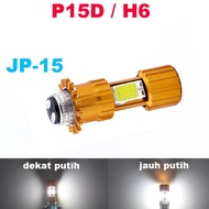 P15D Headlight Bulb H6 Motorcycle & Car JP15 White laser Headlamp IP67 super Bright AC DC premium Qu