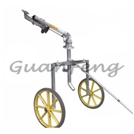 Spray Gun Stand Removable Rain Gun Support with Wheels for Agricultural Irrigation System
