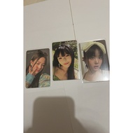 Photocard newjeans hanni minji