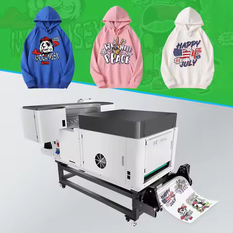 MTuTech Smart Tech All in One 60cm I3200 DTF Printer Machine Work for Any Fabrics with Vibrant Color