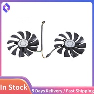 New 1 Pair Graphics Card Fan 85Mm Ha9010H12F-Z 4Pin Cooler Fan Replacement For  Gtx 1060 Oc 6G Gtx 9