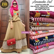Amanda Blouse + Skirt set