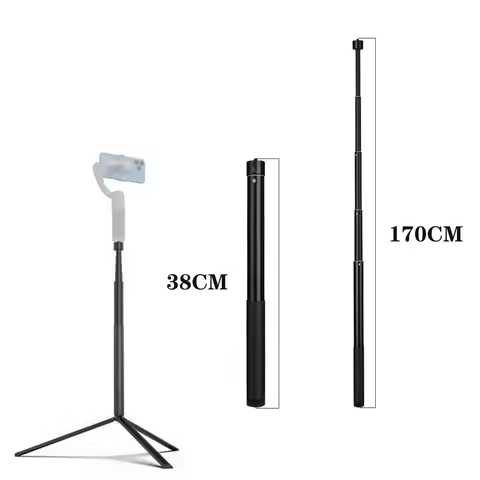For Dji Om 5 Extension Rod Pole Selfie Stick Telescopic For Osmo Mobile 3 4 FeiYu Zhiyun Smooth Iste