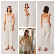 OUR SECOND NATURE knit crop top