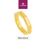 HABIB 999/24K Yellow Gold Ring 9200009Y