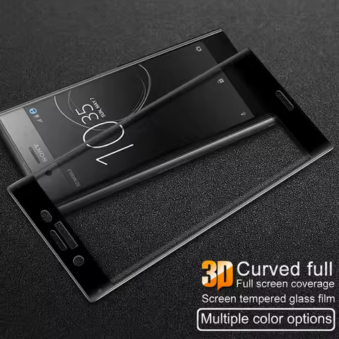 3D Curved Tempered Glass For Sony Xperia XZ Premium Full Cover 9H Protective film Screen Protector F