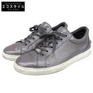 รองเท้าผ้าใบหุ้มข้อต่ำ Jimmy Choo สีเงินเมทัลลิกประดับหมุดรูปดาว สำหรับผู้ชาย ขนาด 27.0 ซม. และ 42 ซ