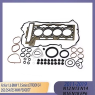 Engine Parts Cylinder Head Full Gasket Set Kit Fit 1.4 1.6 L EP3 EP6 N12 N14 N16 N18 Gas 07-18 For C