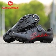 【COD】Sidebike Men's Mountain Bike Shoes Self-Locking Breathable Professional Cycling Shoes