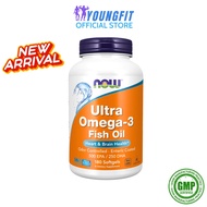 NOW Foods Ultra Omega-3 Fish Oil 180 Softgels