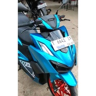 Cat motor warna biru relaxa / cat motor warna biru metalik / Cat motor cat mobil cat automotive PU